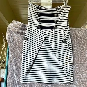 Love Culture | Peplum Strapless Dress